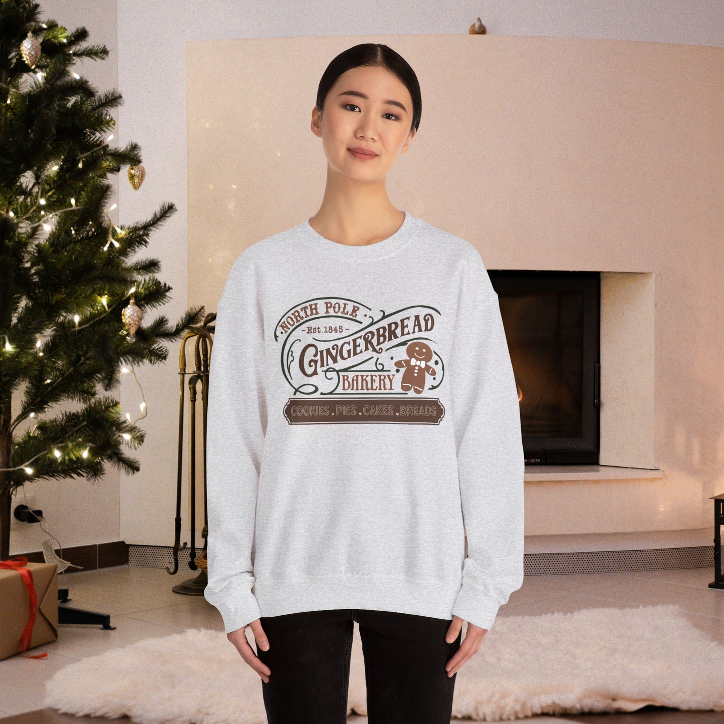 Gingerbread Bakery Crewneck
