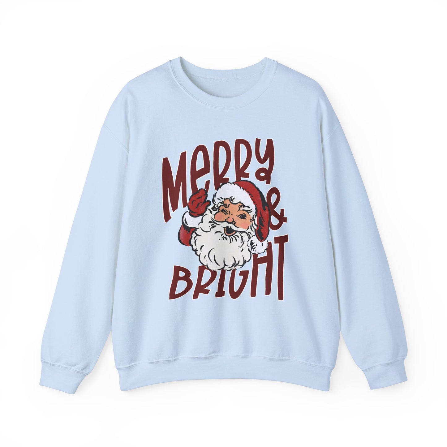 Merry & Bright Santa Crewneck