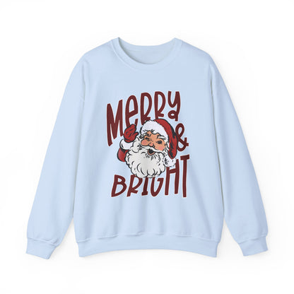 Merry & Bright Santa Crewneck