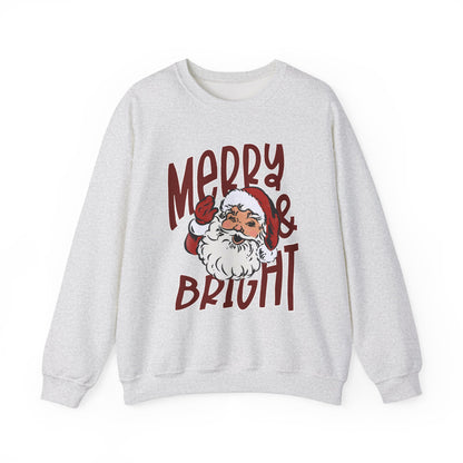 Merry & Bright Santa Crewneck
