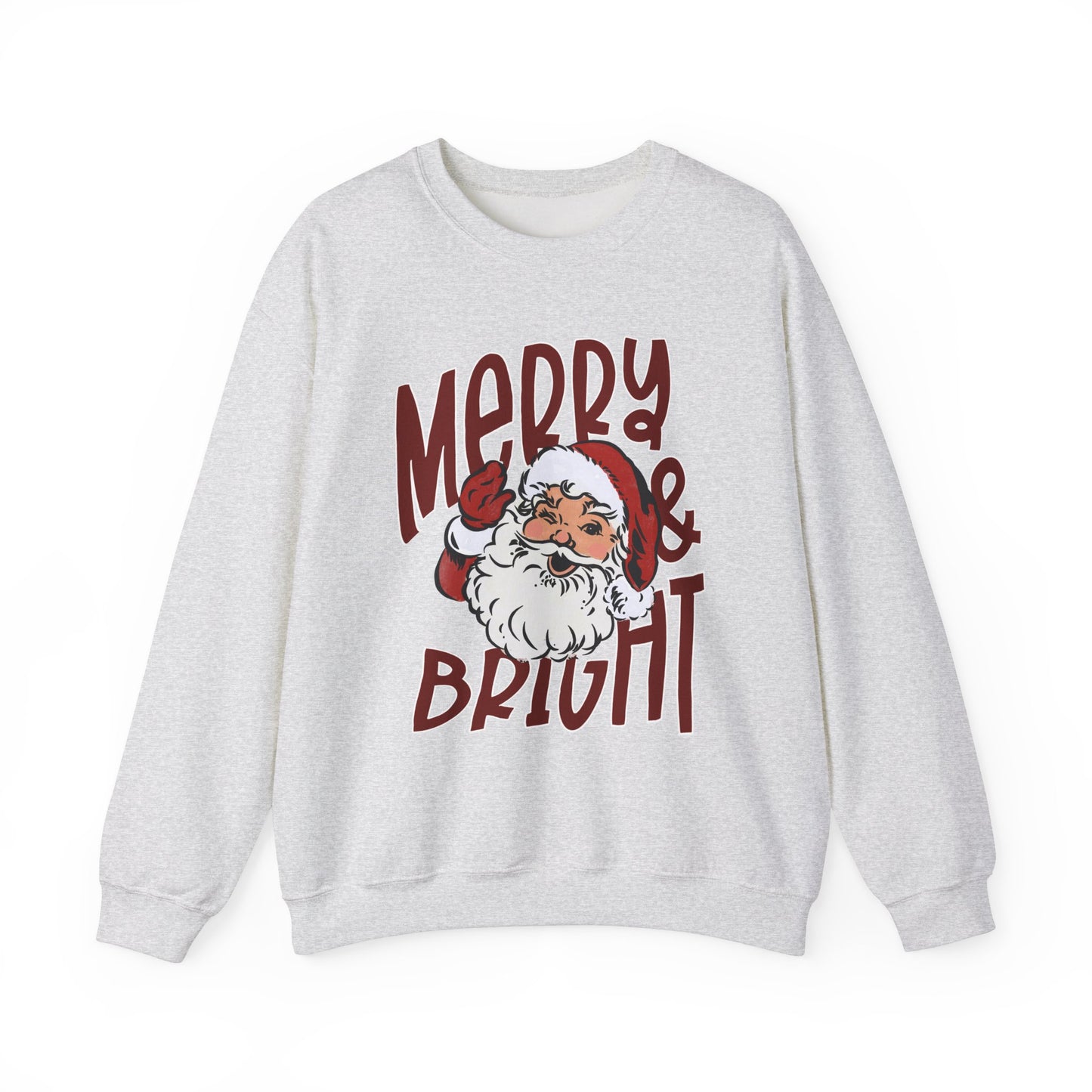 Merry & Bright Santa Crewneck