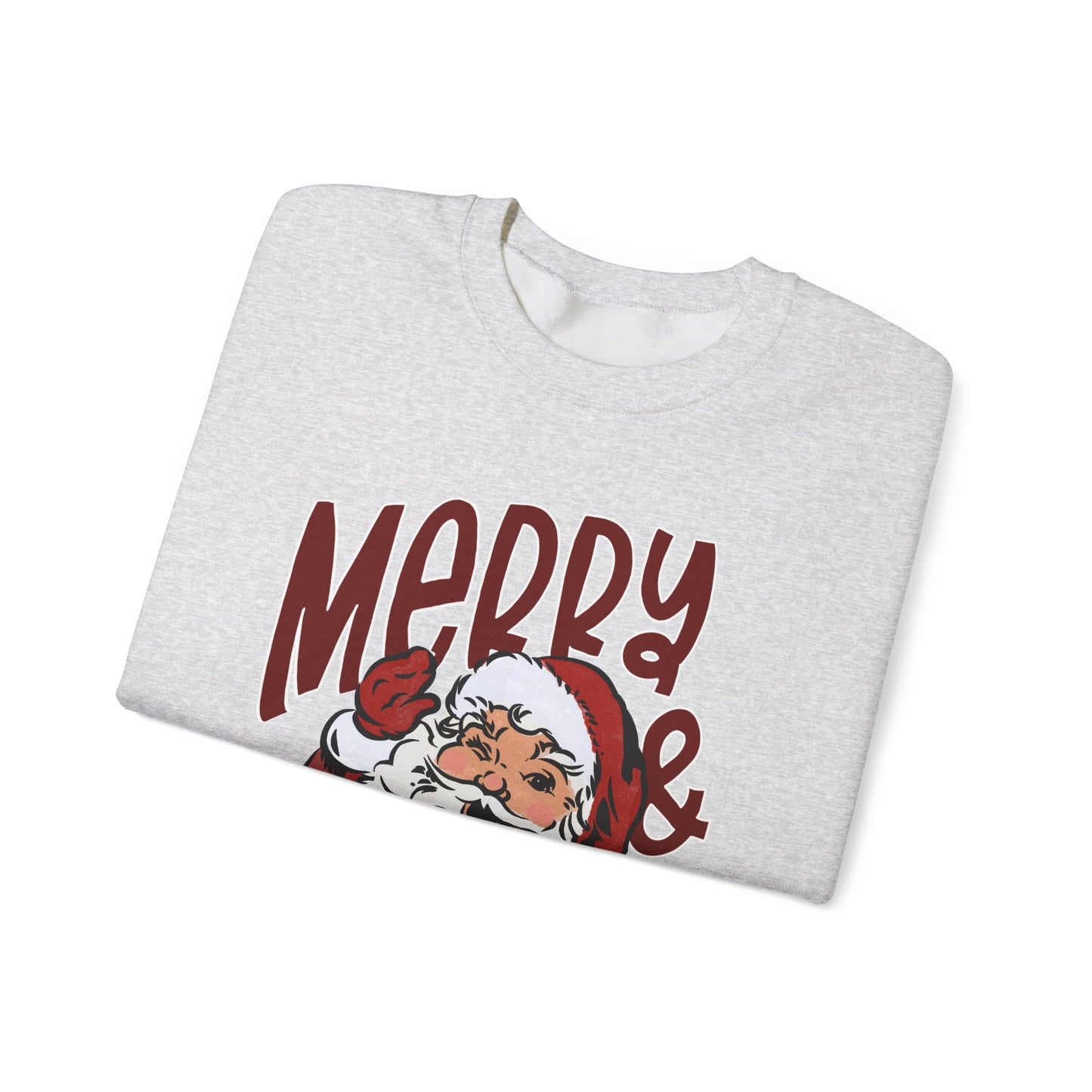Merry & Bright Santa Crewneck