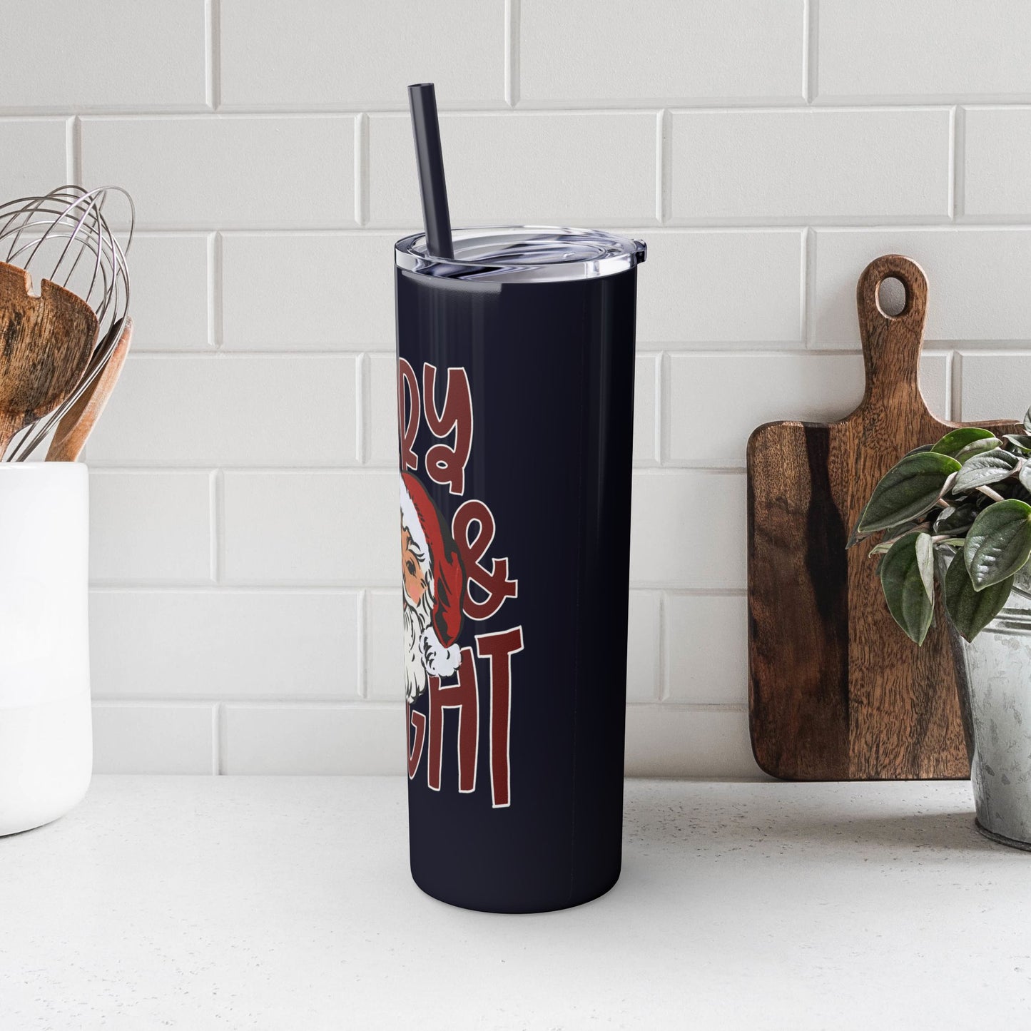 Holiday Skinny Tumbler