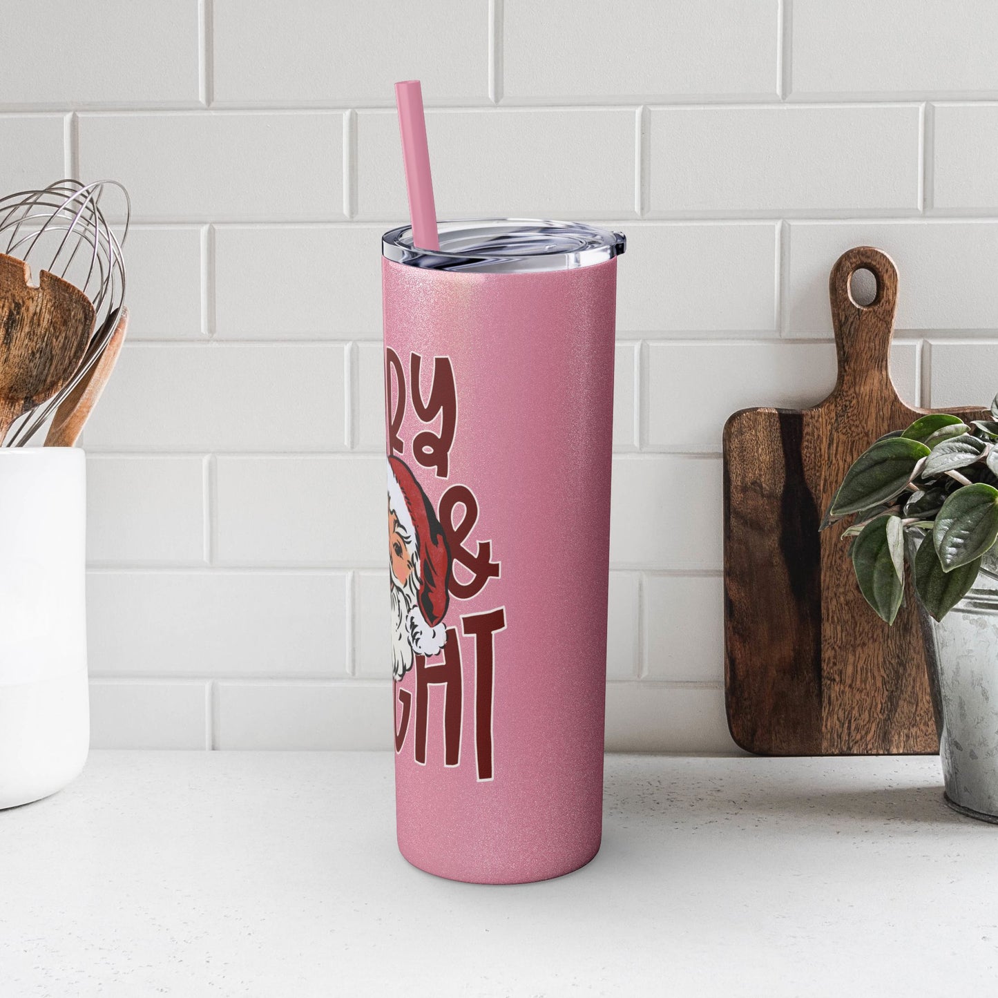 Holiday Skinny Tumbler