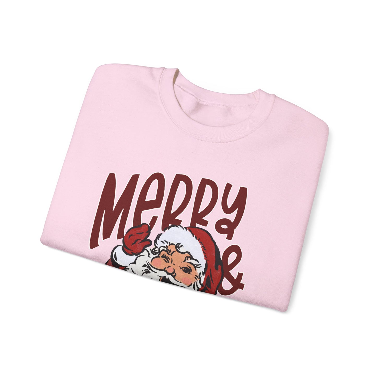 Merry & Bright Santa Crewneck