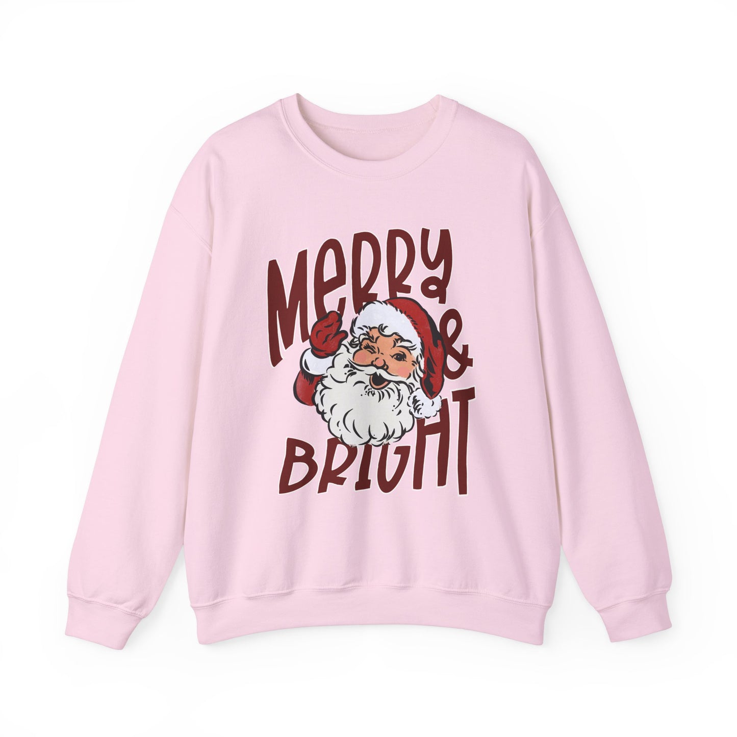 Merry & Bright Santa Crewneck