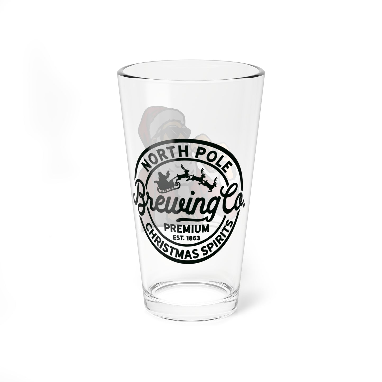 North Pole Brewing Company Pint Glass