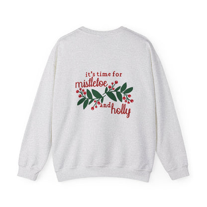 Mistletoe & Holly Crewneck