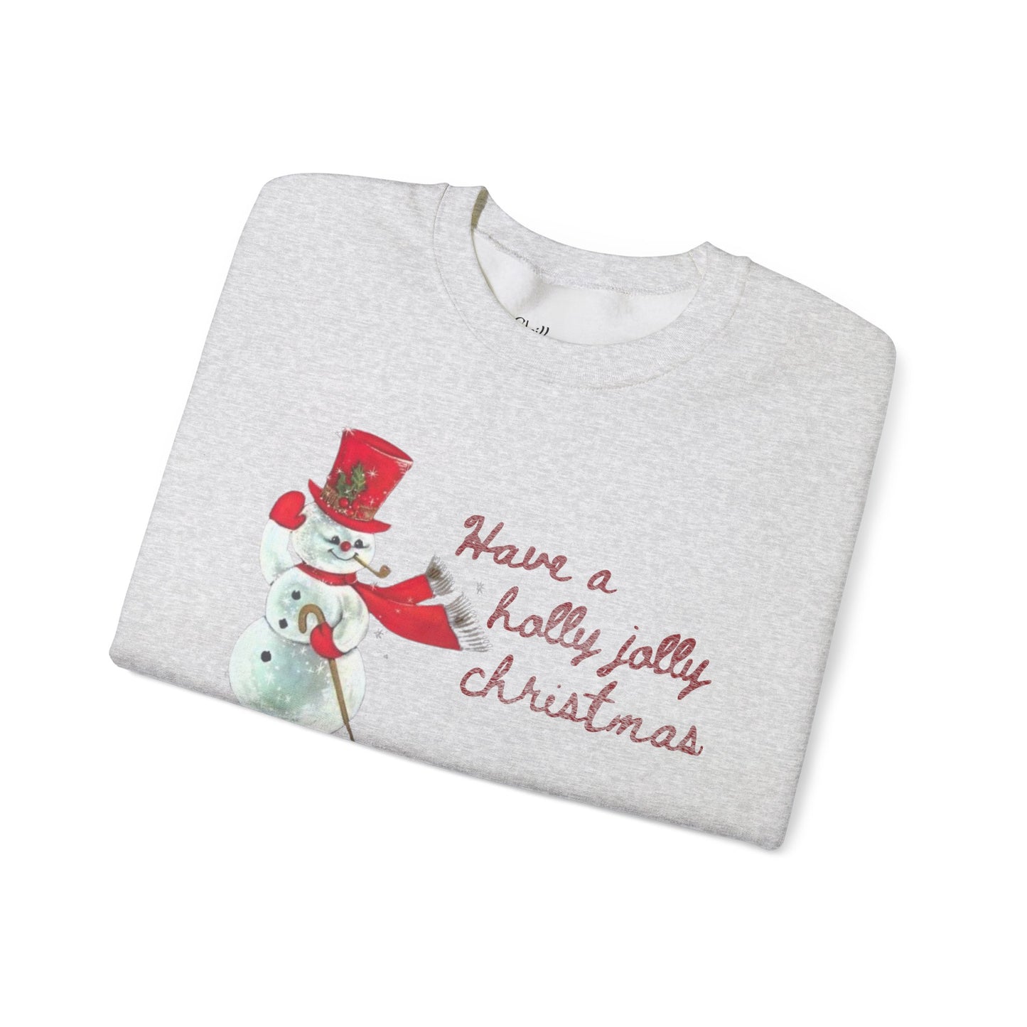 Holly Jolly Snowman Sweatshirt