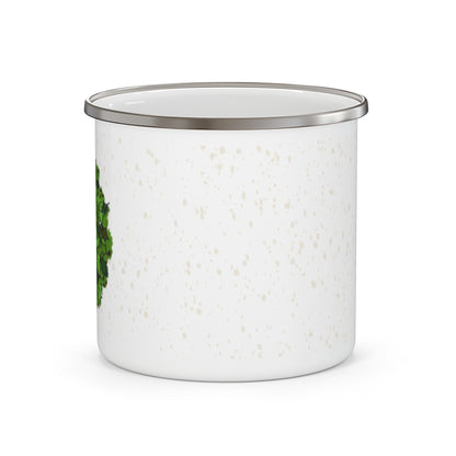 Holiday Holly and Jolly Enamel Mug